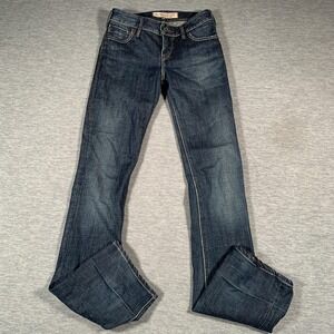 1921 Jeans Womens 24/34 Blue Bootcut Japanese Denim Stretch Western Glove Works